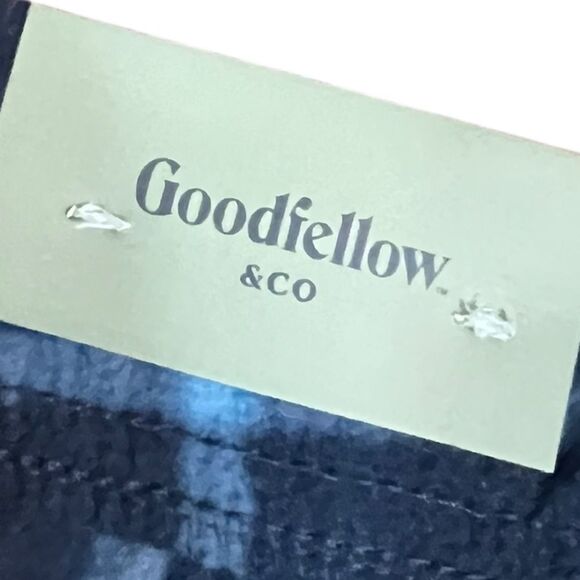 Goodfellow And Co Blue Checkered Microfleece Pajama Pants, Size XXL, NWT - Picture 3 of 8